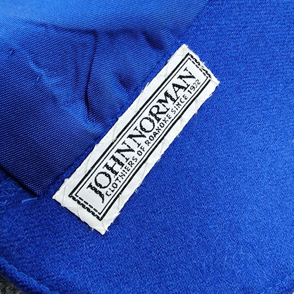 Vintage Pendleton Blazer Womens 10 Blue Wool Gold Crest Button USA Made Jacket - Picture 16 of 16